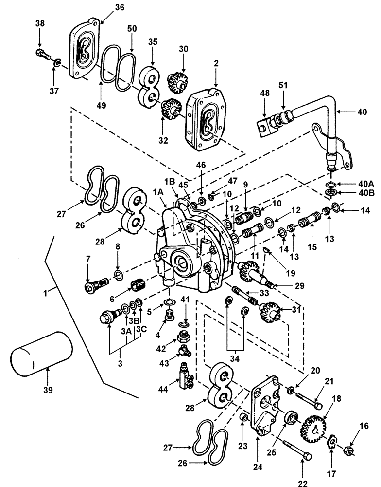 HYD. TUBE,17 mm ID x 25 mm OD x 20.5 mm L (05L01) - HYDRAULIC PUMP ASSEMBLY, TRANSMISSION MOUNTED | ref:E0NNS836AA