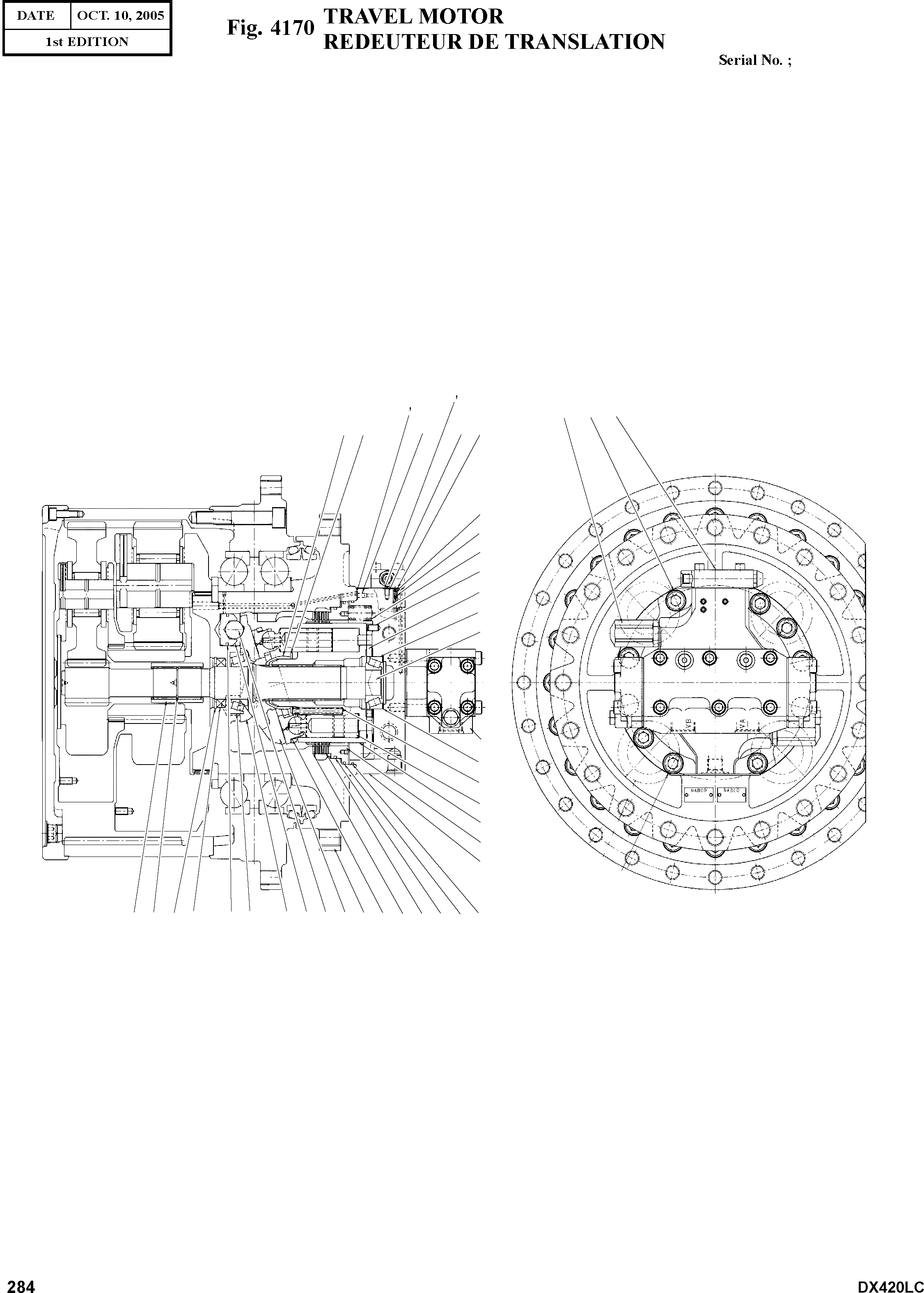 SEAL;OIL TRAVEL MOTOR | ref:2180-7136