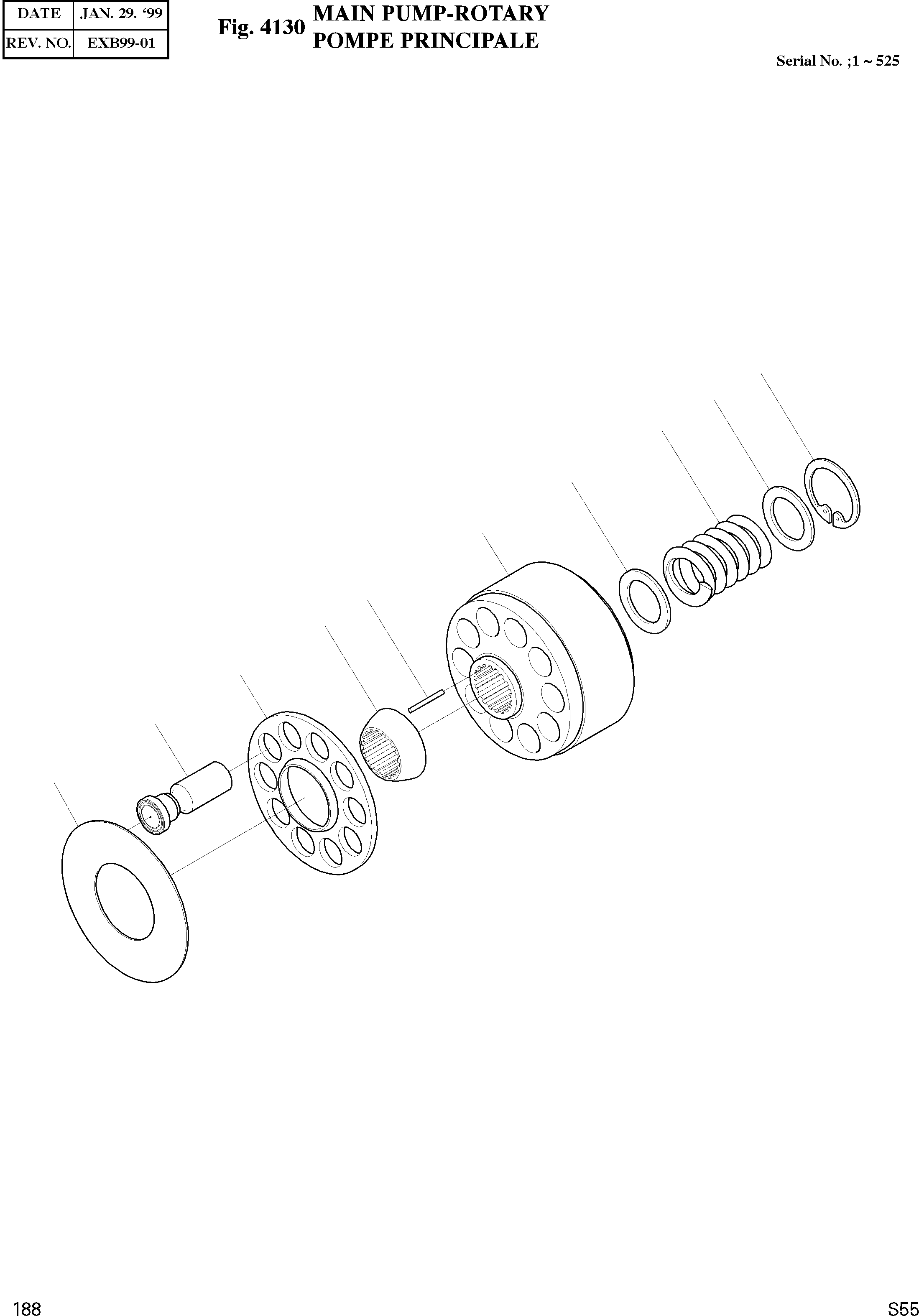 ROTARY GROUP MAIN PUMP-ROTARY | ref:4100404157