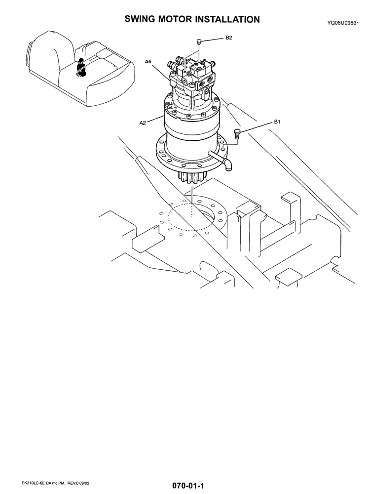 MOTOR INSTAL, SWING (01-017) - SWING MOTOR INSTALLATION | ref:YN32W00006F1