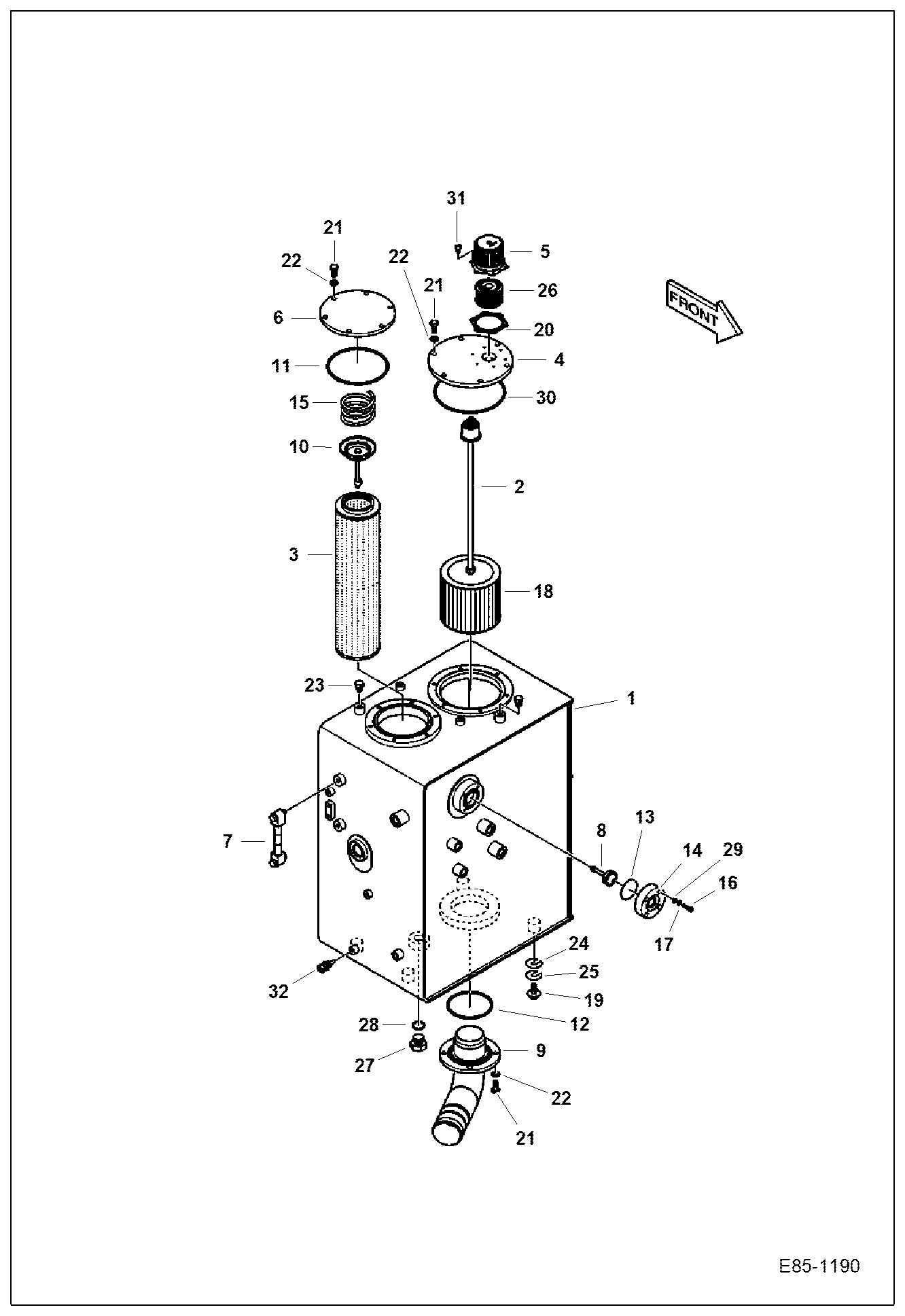 WASHER, SPRING HYDRAULIC CIRCUITRY (Oil Tank) | ref:7007833