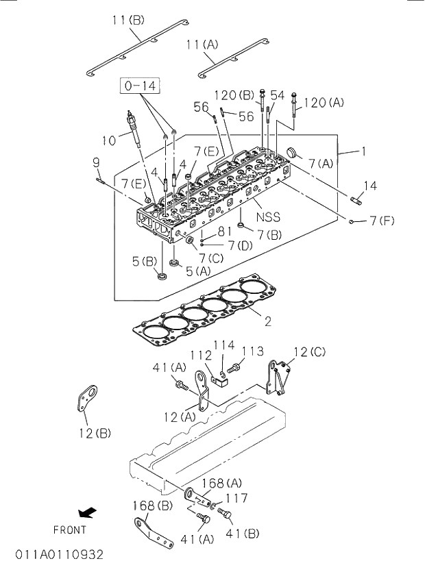 WASHER; LK,HANGER 011 CYLINDER HEAD. | ref:9091505140