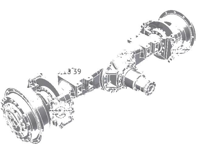 Axle Case Front Axle (I) Z5EII06 | ref:Z5EII060000001