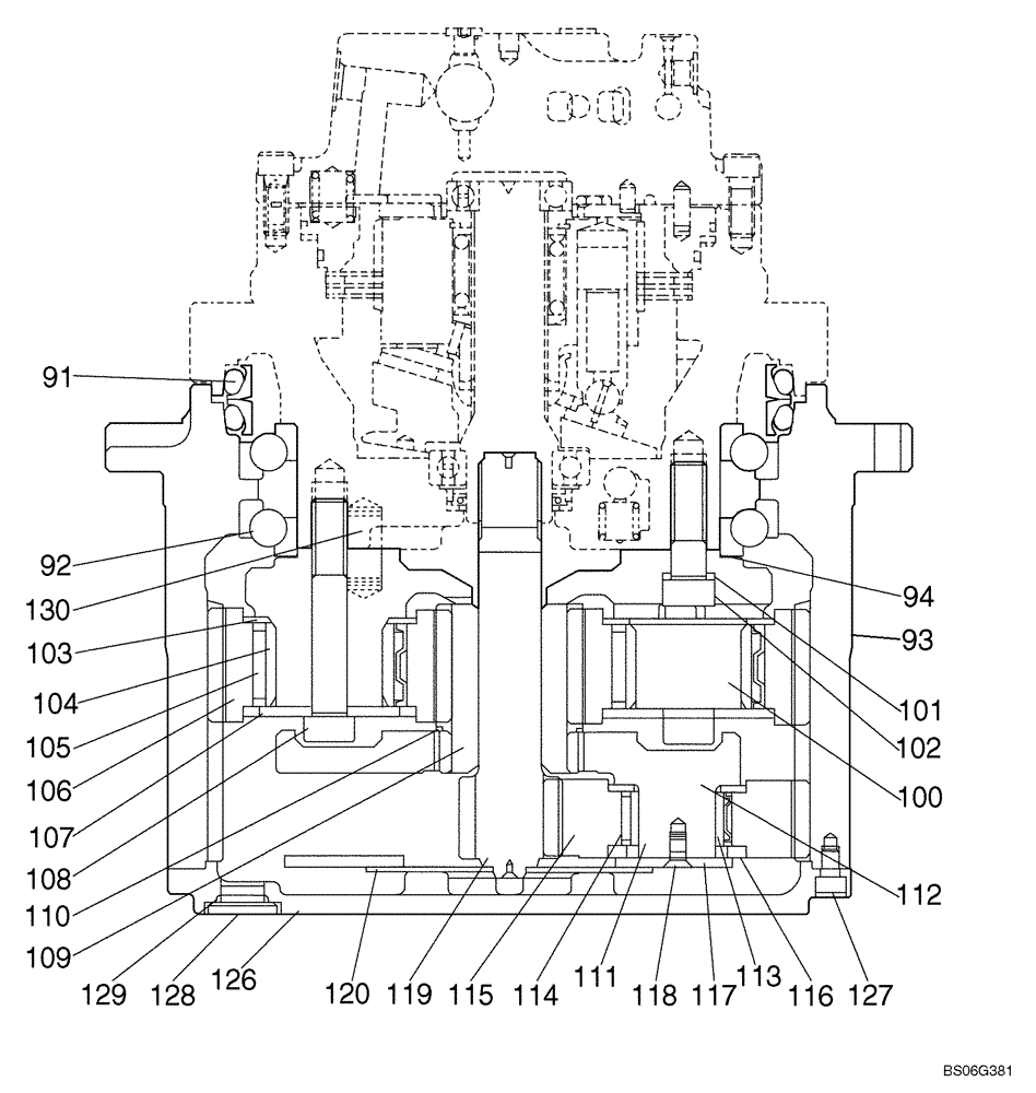 NOT SOLD SEPARAT (06-02A) - MOTOR ASSY -  GEAR ASSY, REDUCTION | ref:NSS