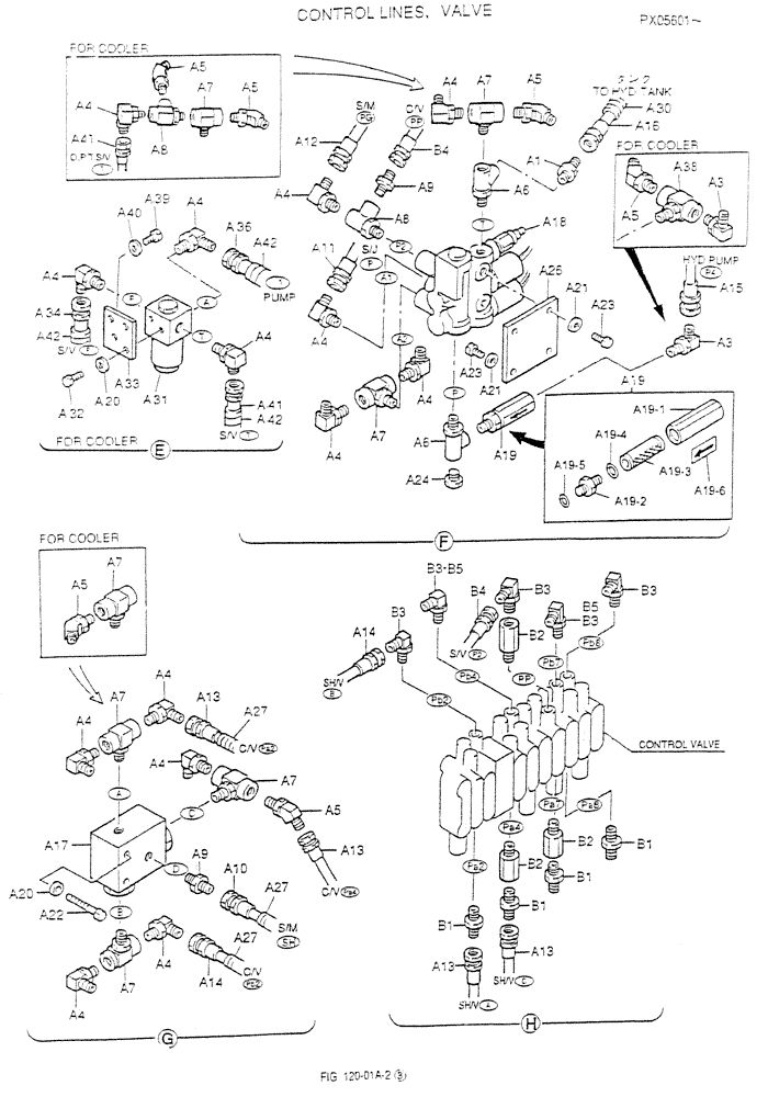 CONTROL LINES, VALVE (For STD) (01-029[02]) - CONTROL LINES, VALVE | ref:PX64H00007F1